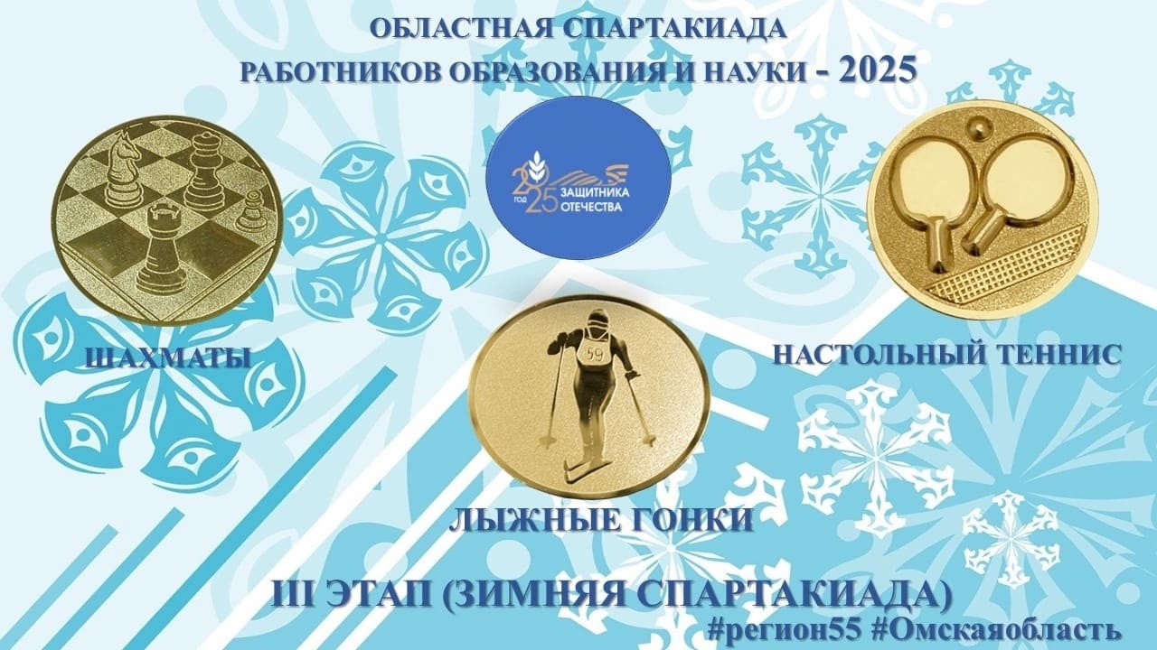 Сегодня, 14 февраля, состоялся зимний этап Областной спартакиады работников образования и науки, посвящённый 80-летию Победы в Великой Отечественной войне..